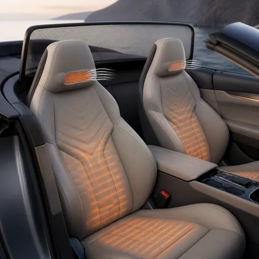 Image générée par intelligence artificielle Cabriolet d'occasion : les options & équipements vraiment utiles — illustration générée par IA