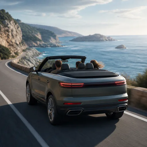 SUV cabriolet / crossover découvrable d'occasion : le guide — illustration générée par IA
