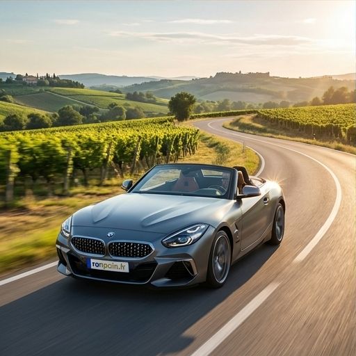 Cabriolet à la campagne