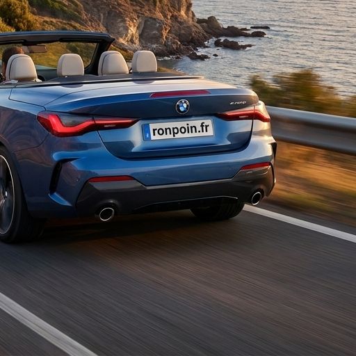 Cabriolet en balade