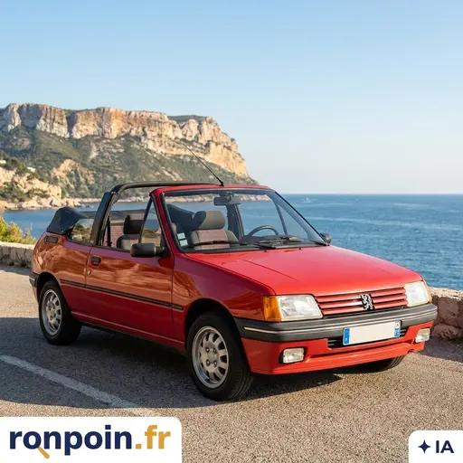 Pourquoi un cabriolet — illustration générée par IA